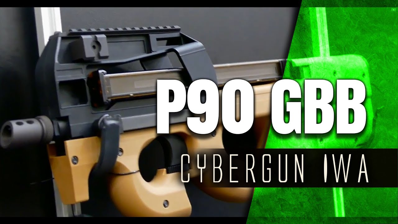 P90 GBB Glock Airsoft SCAR SSR Cybergun IWA 2016 Deutsch