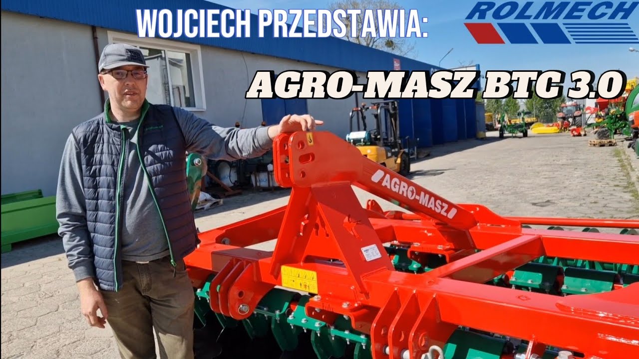 Brona talerzowa AGRO-MASZ BTC 3.0 ROLMECH