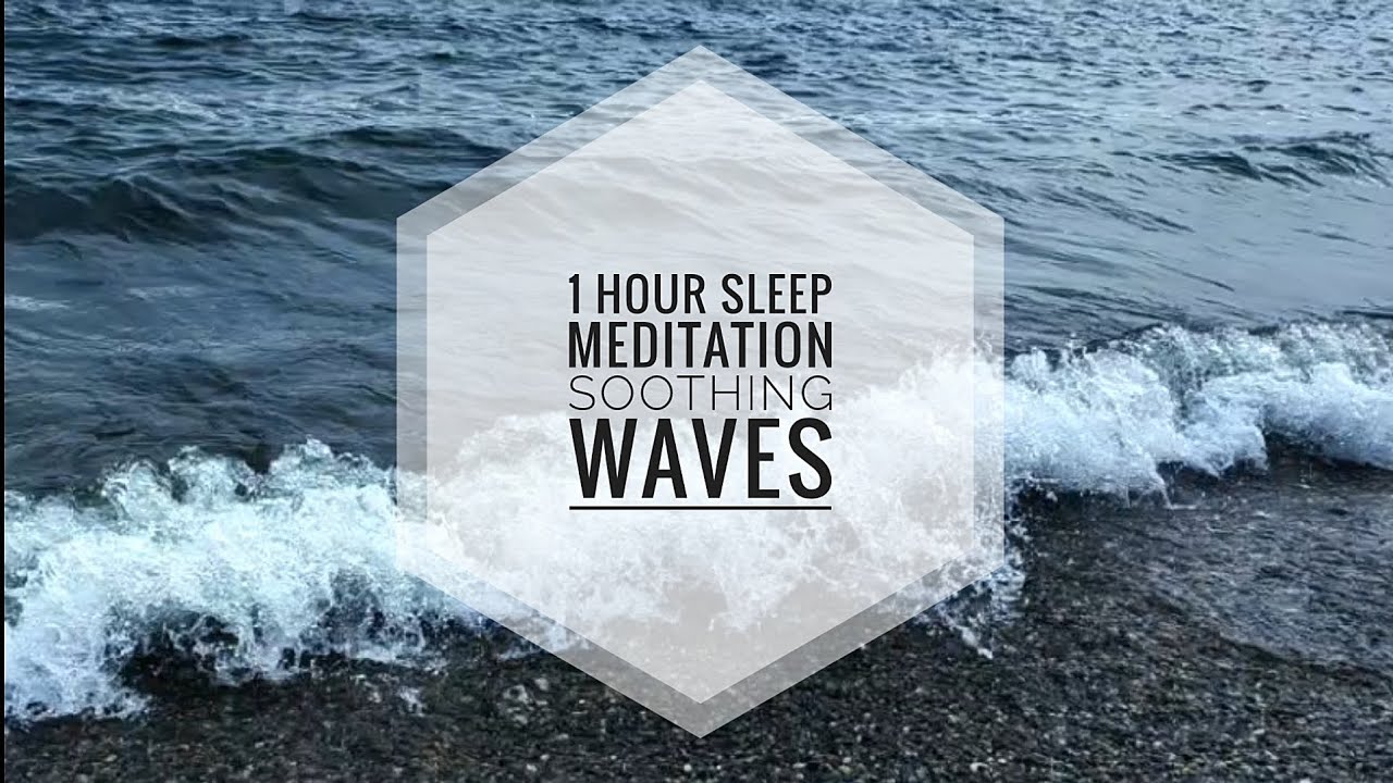 Guided meditation for deep sleep. Waves sounds. Beginner-friendly 