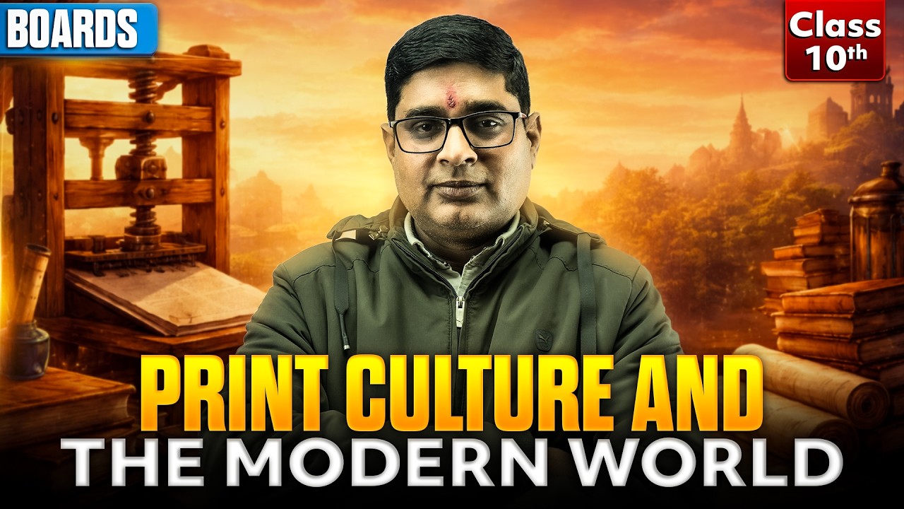 Class 10 History: Print Culture & The Modern World | Last Minute Boards Revision 🚀