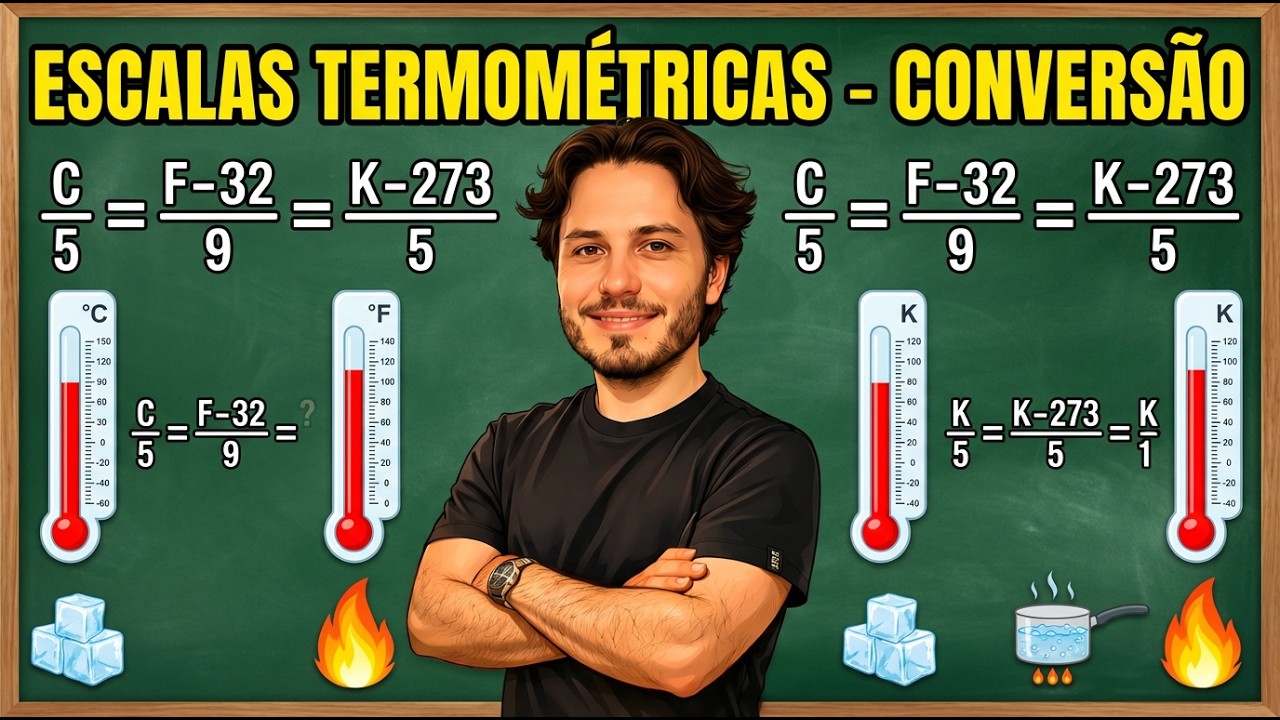 Escalas termométricas - conversão
