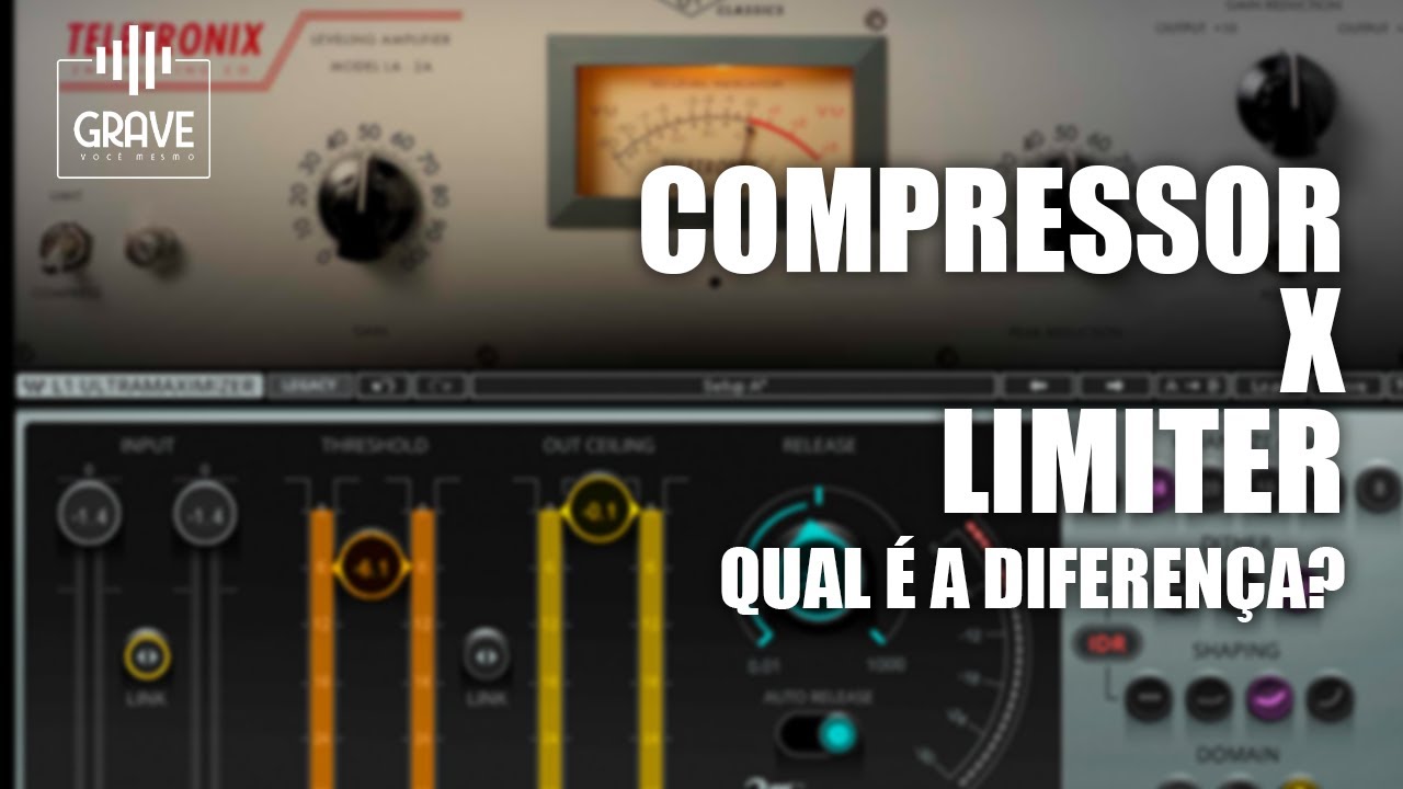 Compressor x Limiter: Qual é a Diferença?