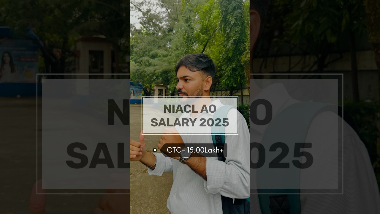 NIACL/NICL AO Salary 2025 #insurance #niaclao #ibpspo