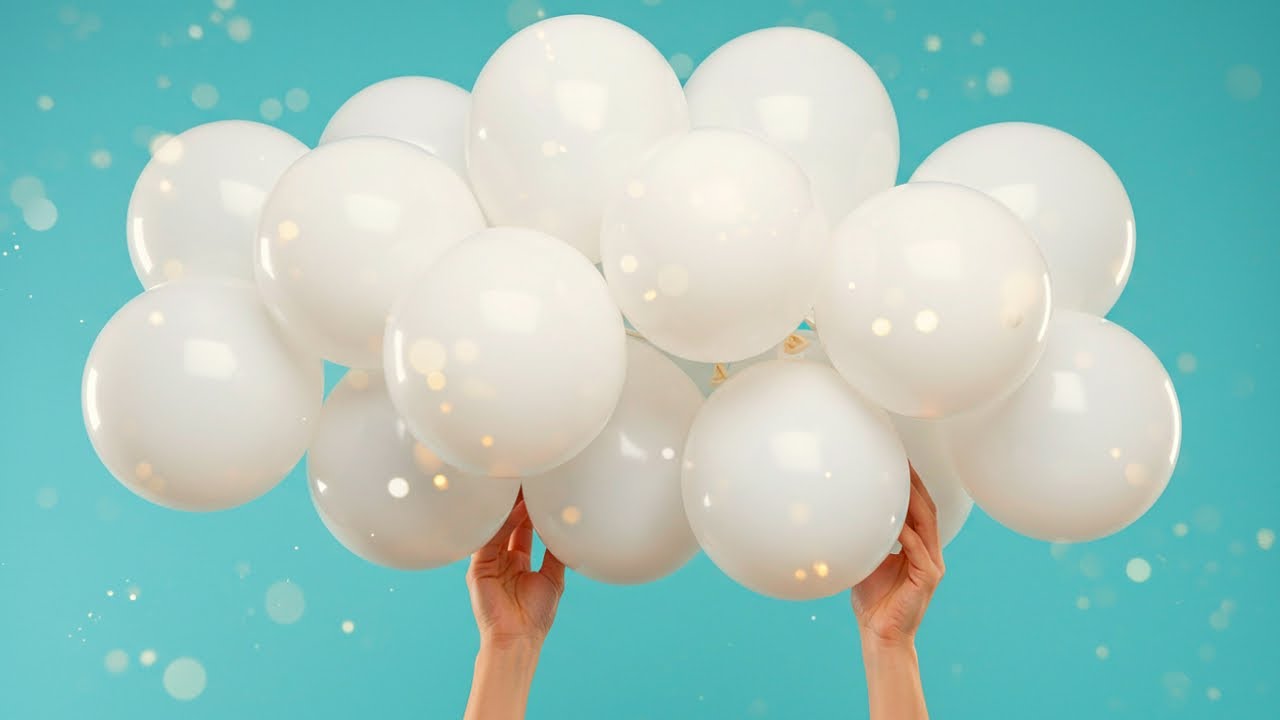 How to Make a Stunning Balloon Cloud | Easy DIY Balloon Cloud Tutorial
