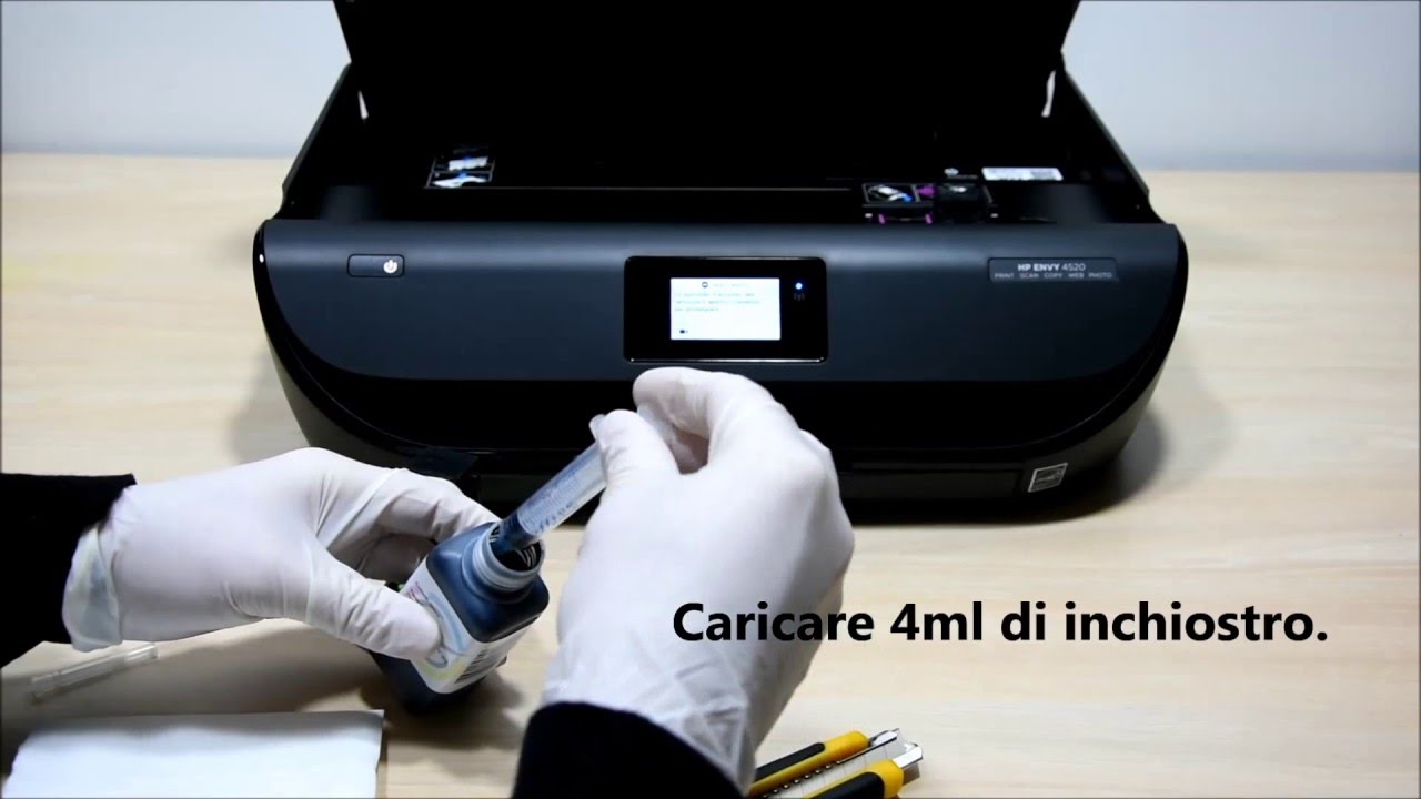 Come ricaricare cartuccia Hp 302 Nero