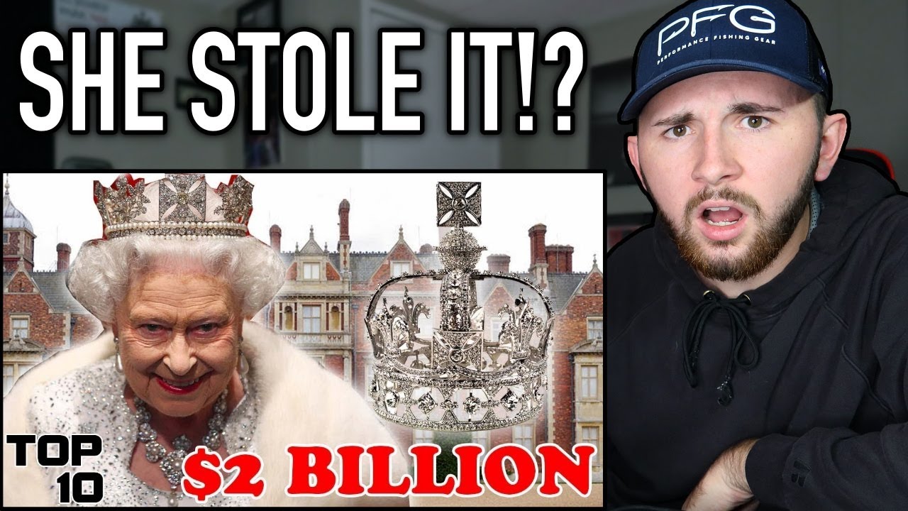 10 Expensive Things Queen Elizabeth Owns - American Reacts