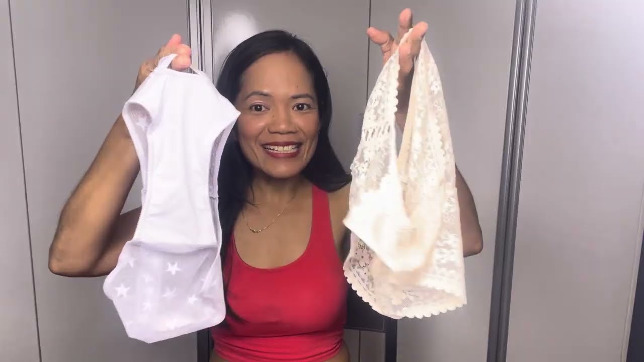 Lace vs Mesh! Low-Waist Bikini Panties Try-On Haul 