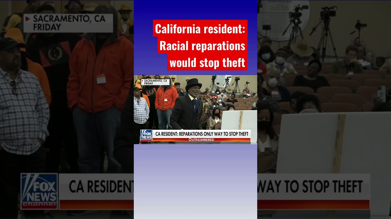 California resident: Racial reparations would stop our children from busting into liquor stores