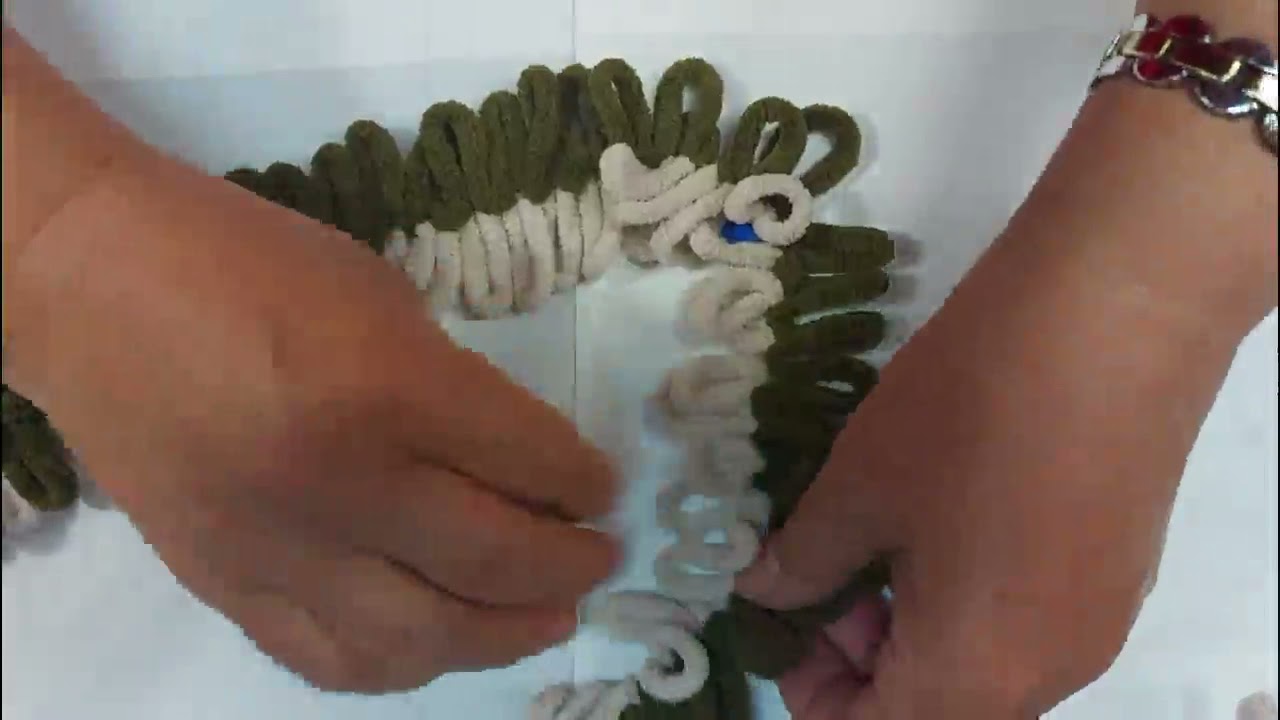 How to knit puffy Yarn- puffy كيفية حياكة خيط