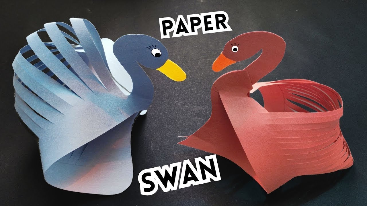 Paper Craft Swan | Easy Paper Craft for Beginners | DIY Paper Craft | OrigamiSwan