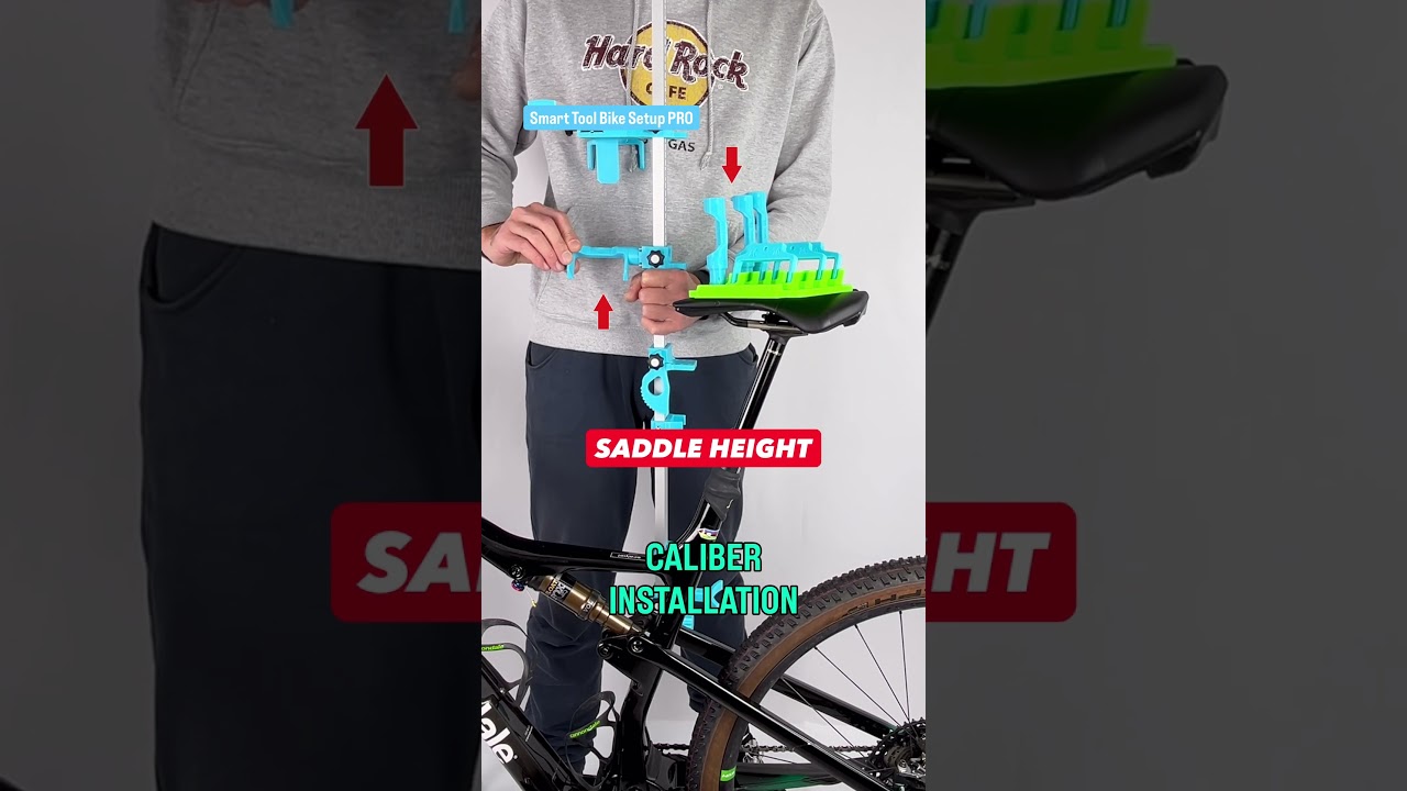 Bike Setup PRO - misura centro anatomico sella, arretramento e altezza sella