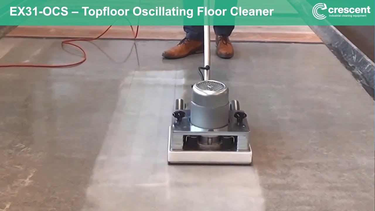 EX31-OCS - Oscillating Floor Cleaner - Product Video