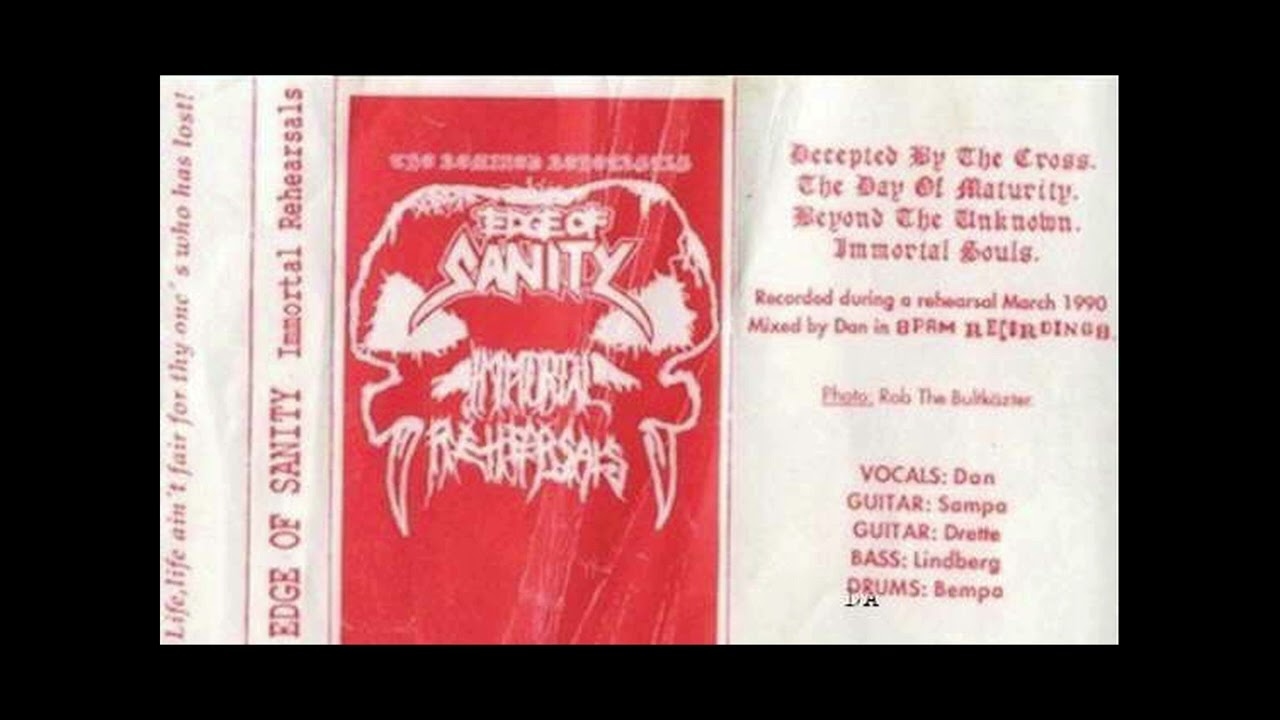 Edge of Sanity - The Immortal Rehearsals (Demo) (1990)