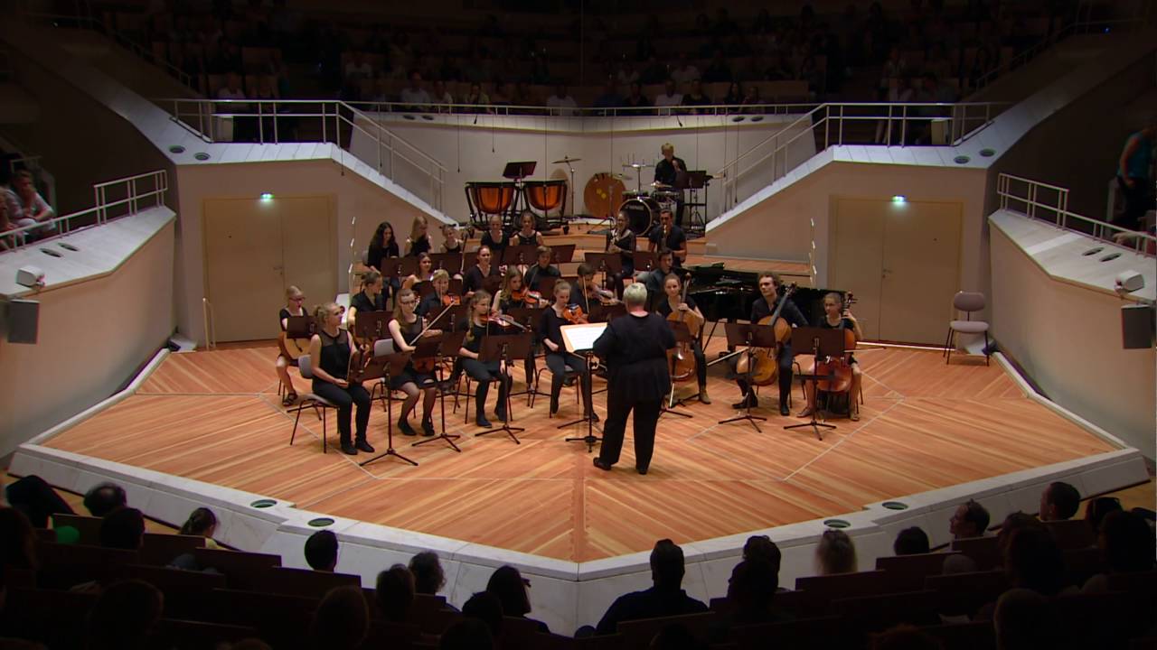GHS- Schulensemble spielt im Kammermusiksaal der Philharmonie
