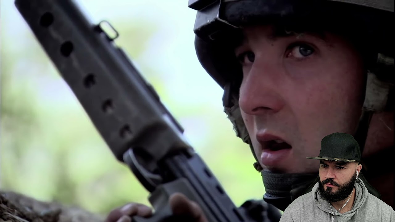 Ross Kemp Afghanistan Taliban Flank - British Marine Reacts