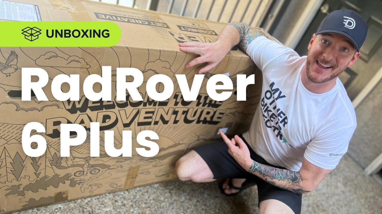 E-Bike Unboxing | RadRover 6 Plus | Unboxing maybe the first ever adventure commuter e-bike