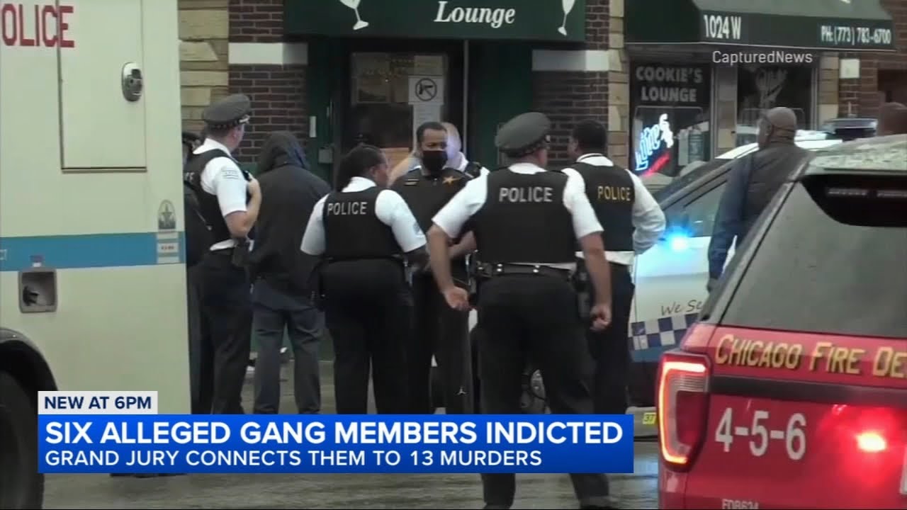 6 alleged members of Chicago gang indicted in 13 murders: US Atty.