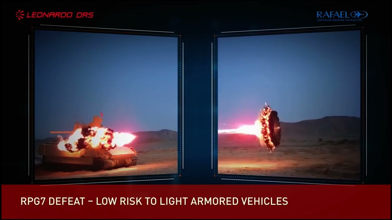Trophy APS vs RPG-7 - Super Slow Motion