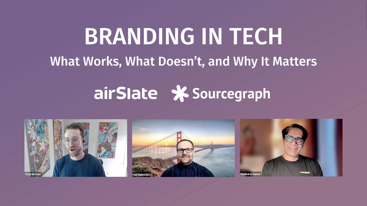 Branding in Tech: What Works, What Doesn’t, and Why It Matters | Draft.dev Monthly Webinar Series