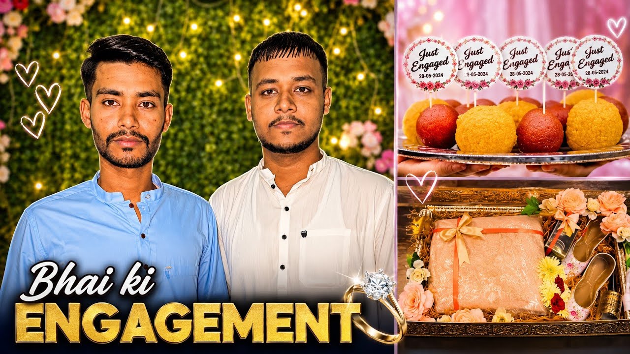 Allhamdulilah❤ mere bare bhai ki engagement 💍