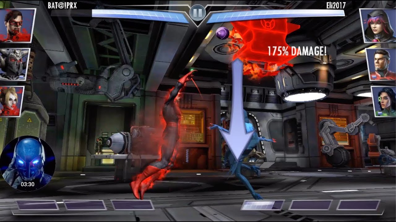 Injustice 3.2: Red Lantern Hal Jordan, Ares, and  AK Harley Quinn (Team Request #157)