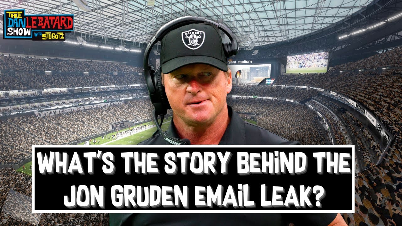 What's the Story Behind the Jon Gruden Email Leak?| The Dan Le Batard Show with Stugotz