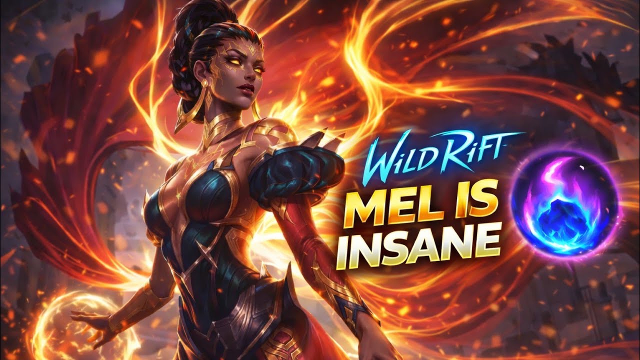New Mel late Game Damage is Insane. #wildrift #leagueoflegendswildrift 