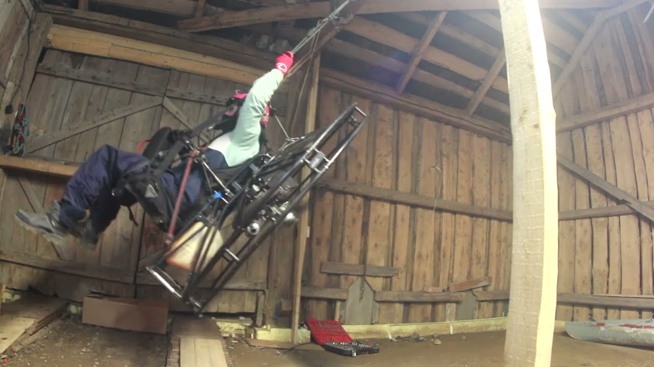 raket 120 paramotor hang test