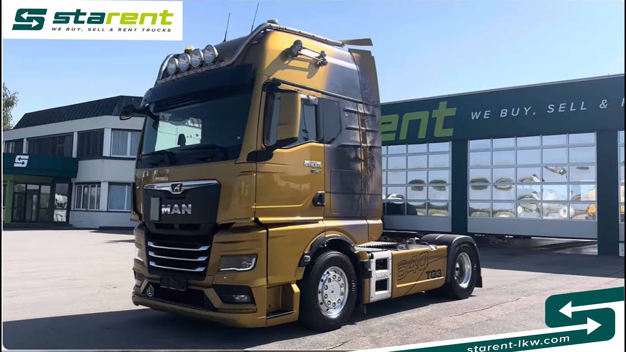 verkauft: MAN TGX 18.640 GX, Retarder, Standklima, Hydraulik – starent-lkw.com | SZM25075