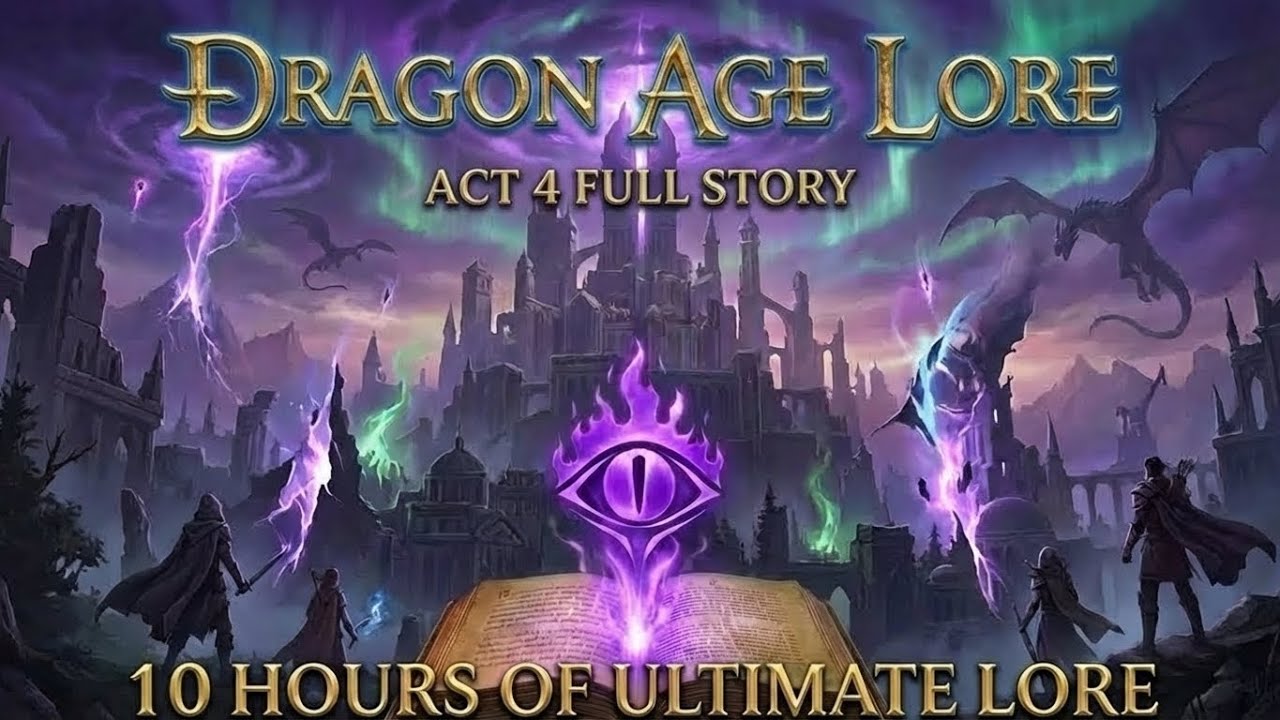 10 HOURS Of Dragon Age Lore To Fall Asleep To | Act 4: FULL STORY