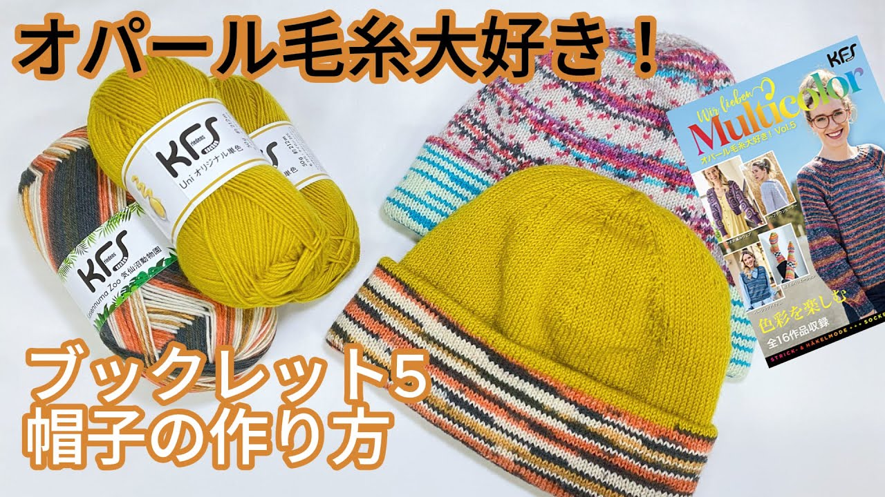 気分で変える♪リバーシブルニット帽【ブックレット5収録作品】
