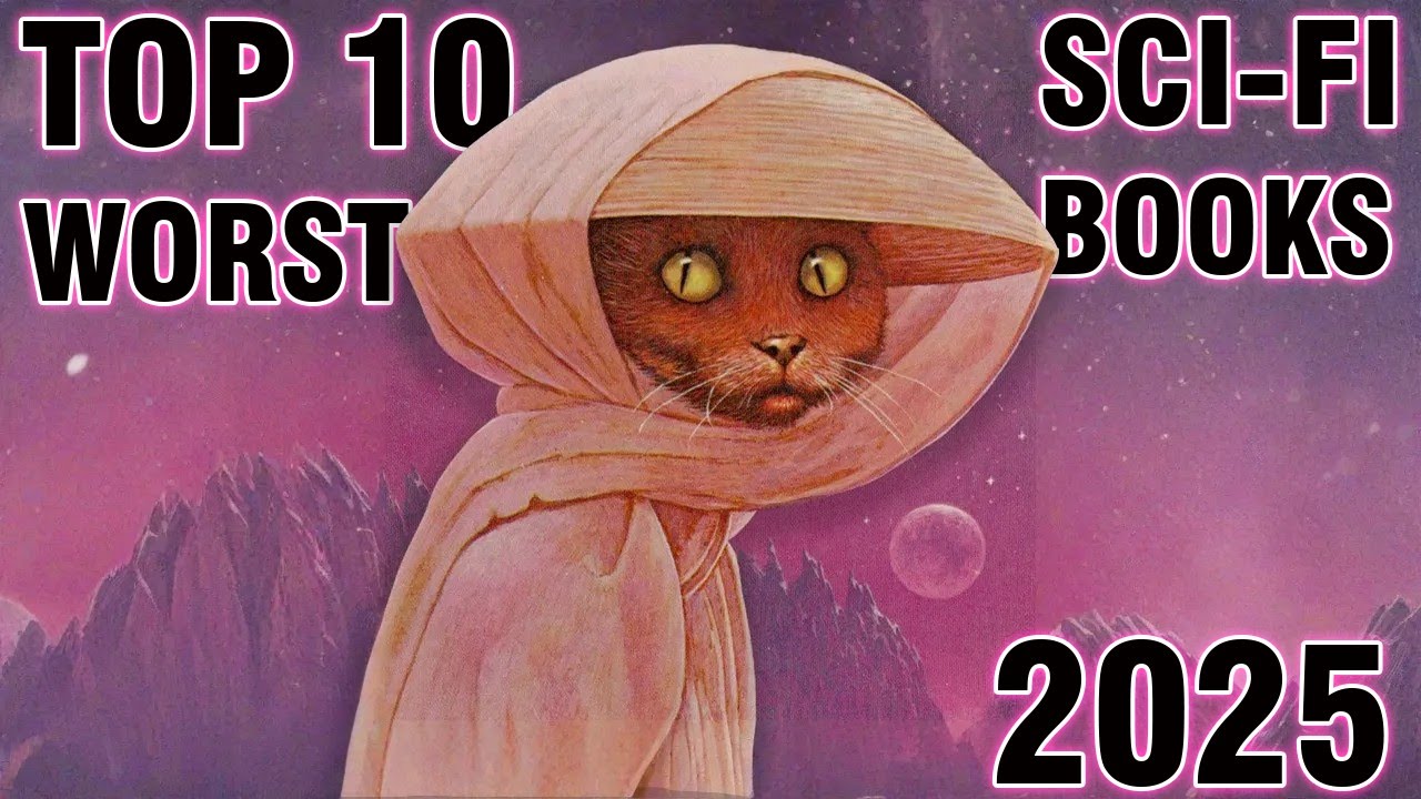 Top 10 Worst Sci-Fi Books I Read In 2025