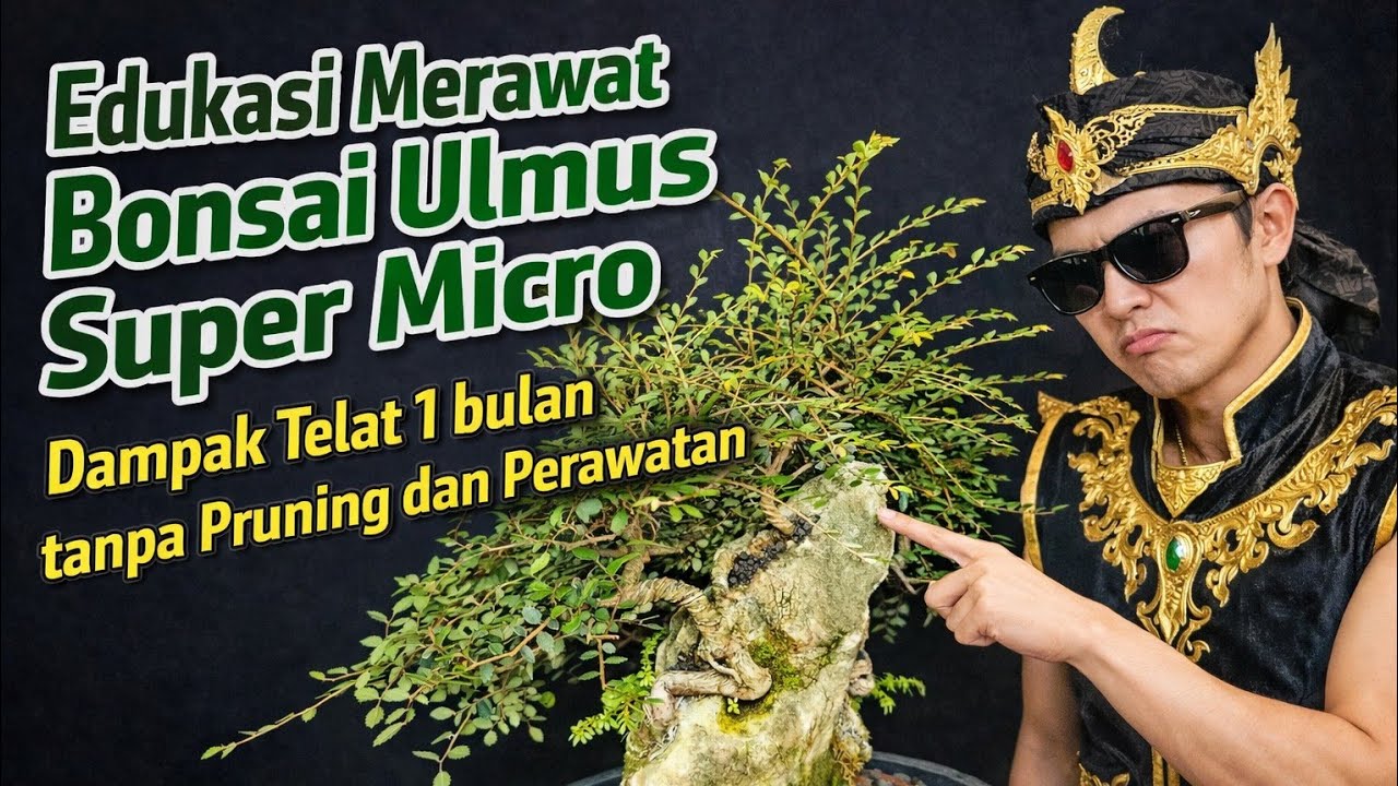 Edukasi Merawat Bonsai Ulmus Supermicro #bonsaiulmus 