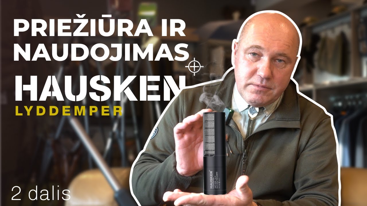 Kaip prižiūrėti garso slopintuvą &ndash; naudingi patarimai kiekvienam medžiotojui