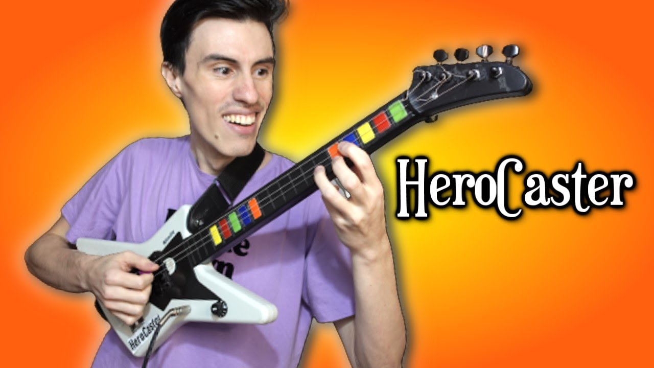 La guitarra del GUITAR HERO ahora si suena de verdad | Suena like Lucho