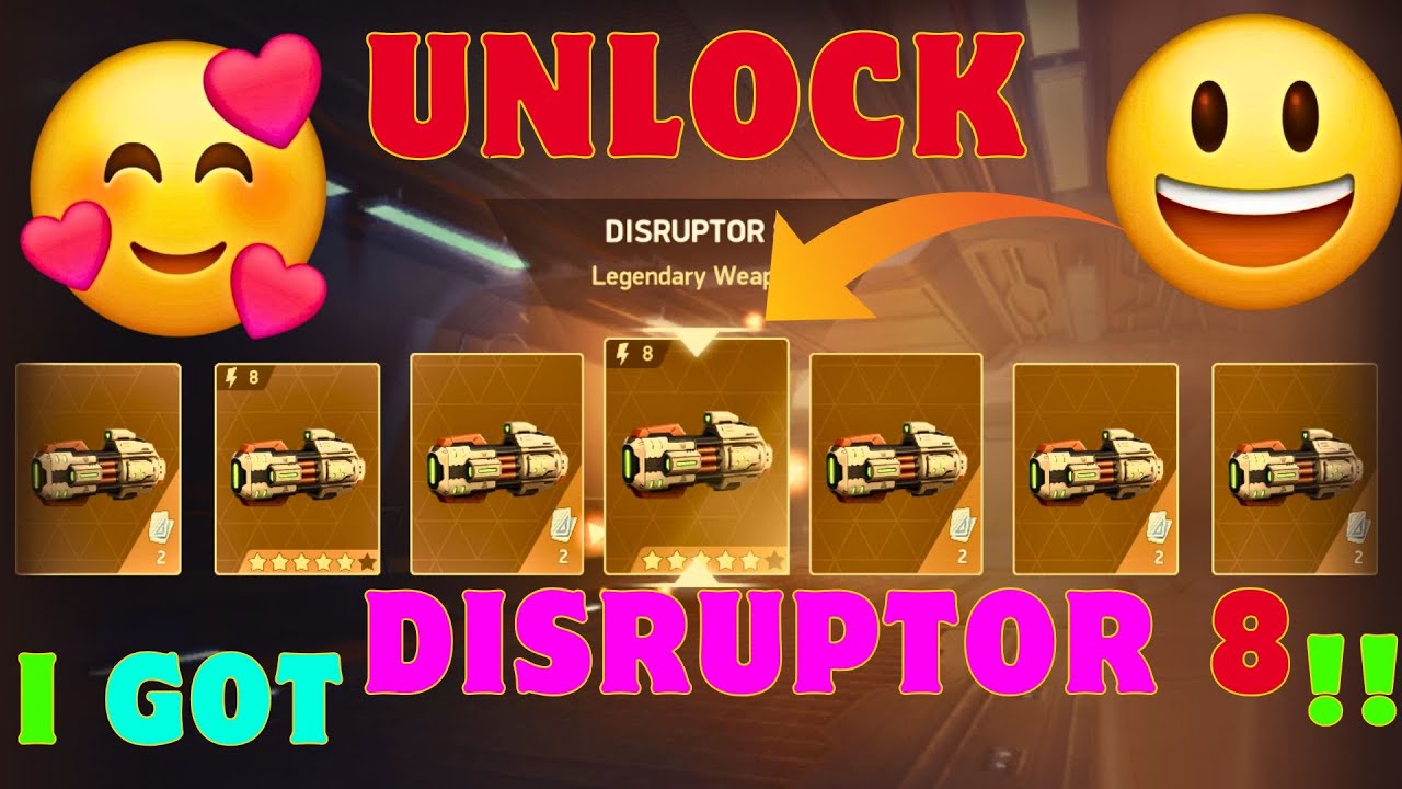 😍 DISRUPTOR 8🔥 unlock in Mech Arena  #mecharenastudent