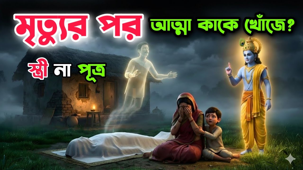 গরুড় পুরাণে স্পষ্ট লেখা আছে—মৃত্যুর পর আত্মার সবচেয়ে বড় ইচ্ছা কী হয়?