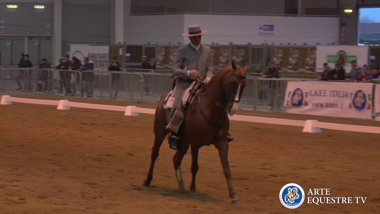 AAEE Italia - Campionato Italiano Doma Vaquera 2018 - 1&deg; Tappa - Sebastiano Vinci Gigliucci