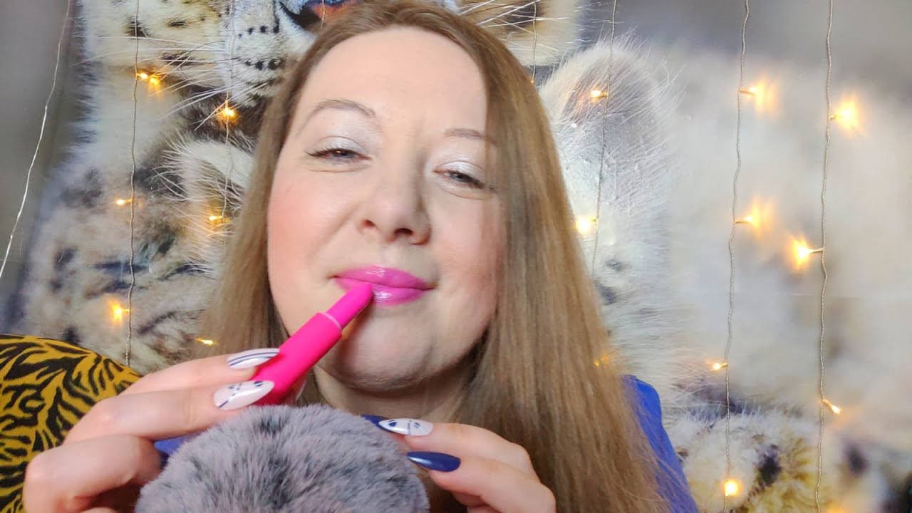 Асмр МАКИЯЖ+ЖВАЧКА 💄 Асмр для сна,Триггеры, Релакс, Мурашки (без разговора) | MAKEUP Relaxing gum