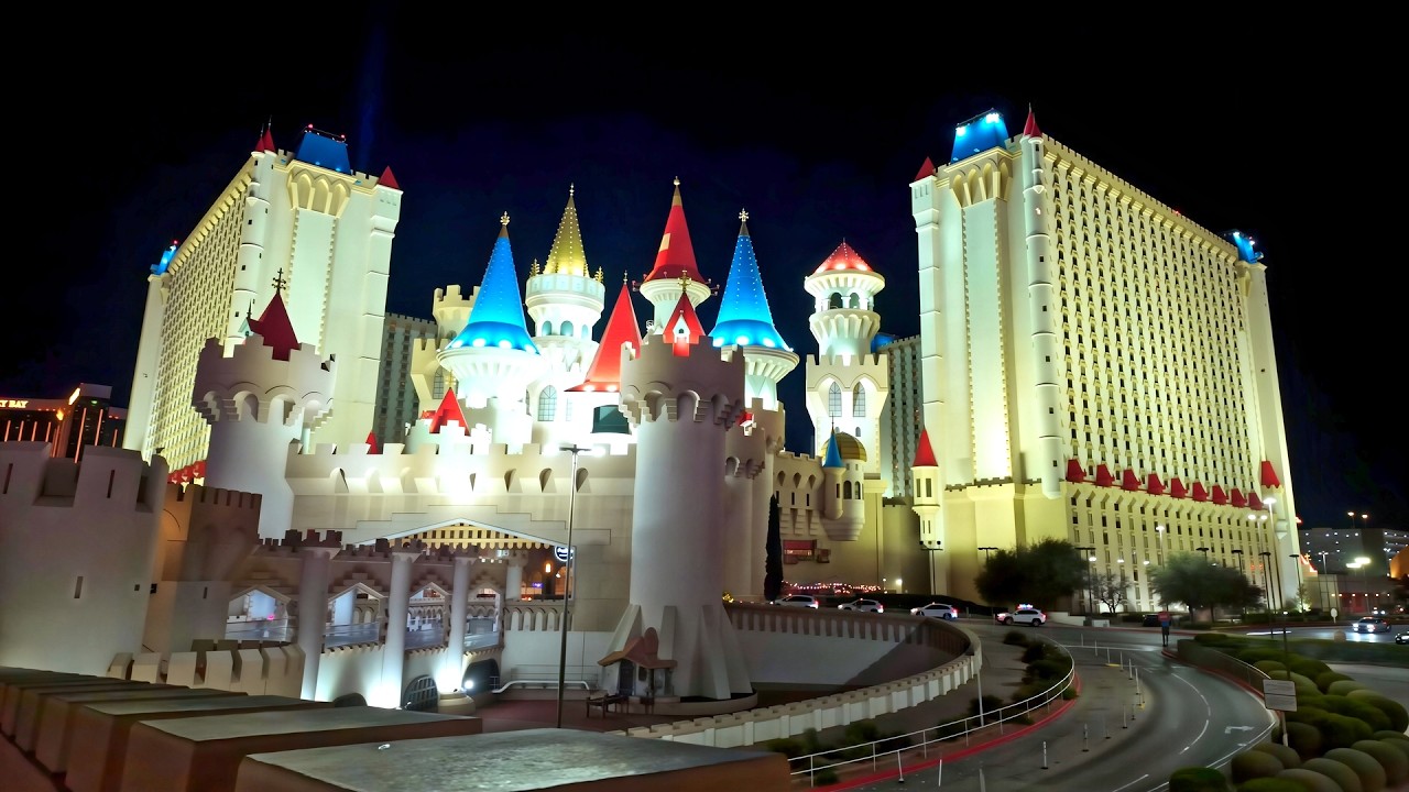 Excalibur Las Vegas Walk - February 2026 - Las Vegas Strip