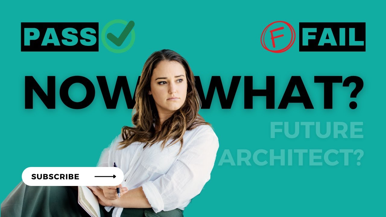 I FAILED my architecture exam...now what? | ARE 5.0