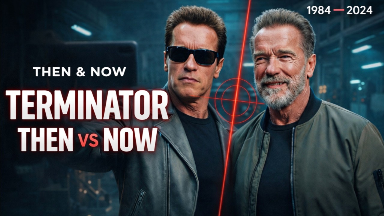 Terminator Then and Now 🔥 Selfies After 40 Years