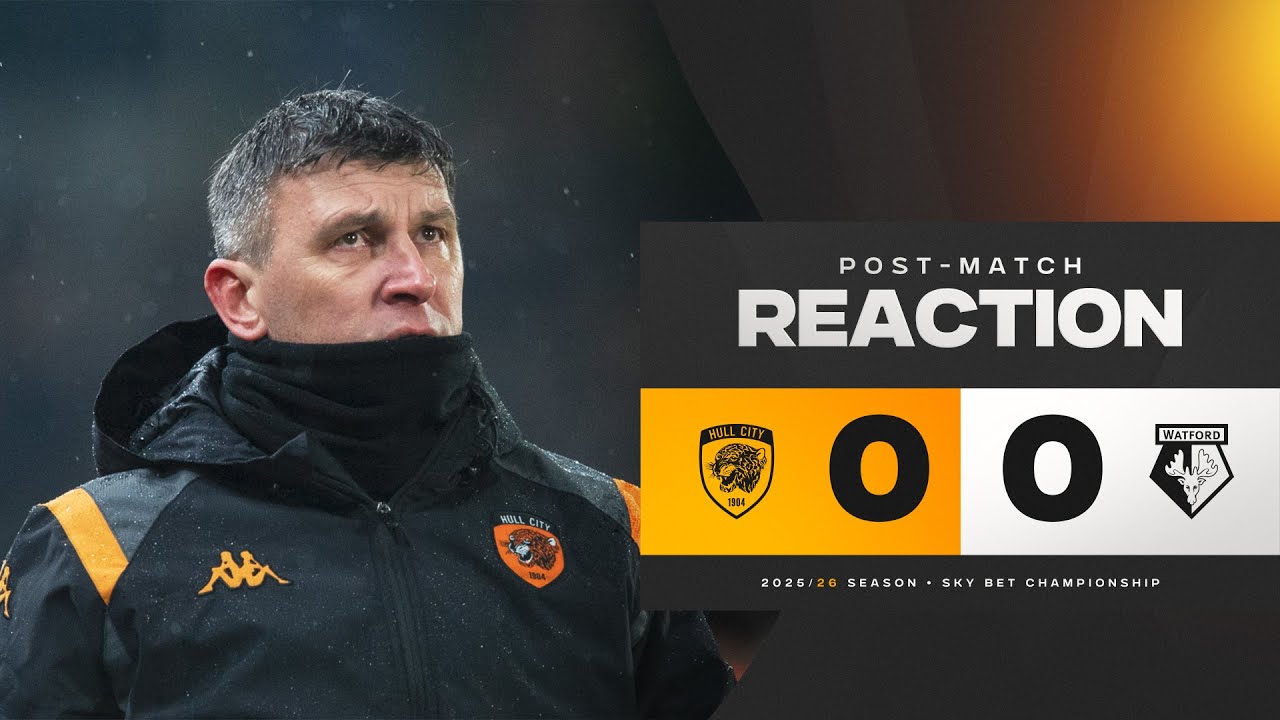 «Халл Сити» 0-0 «Уотфорд» | Послематчевая реакция Сергея Якировича | Чемпионат Англии по футболу ...