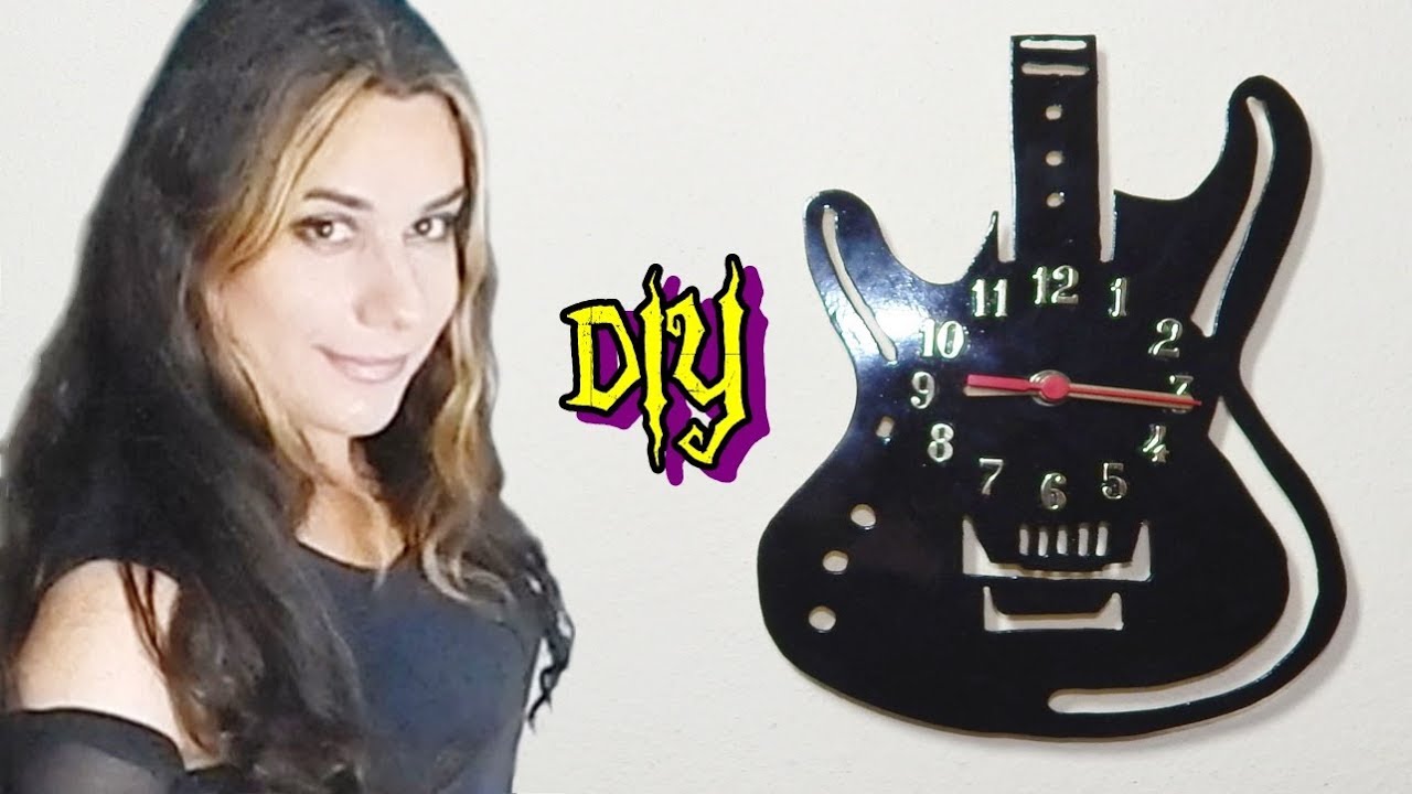 DIY Aprenda fazer um relógio de pvc