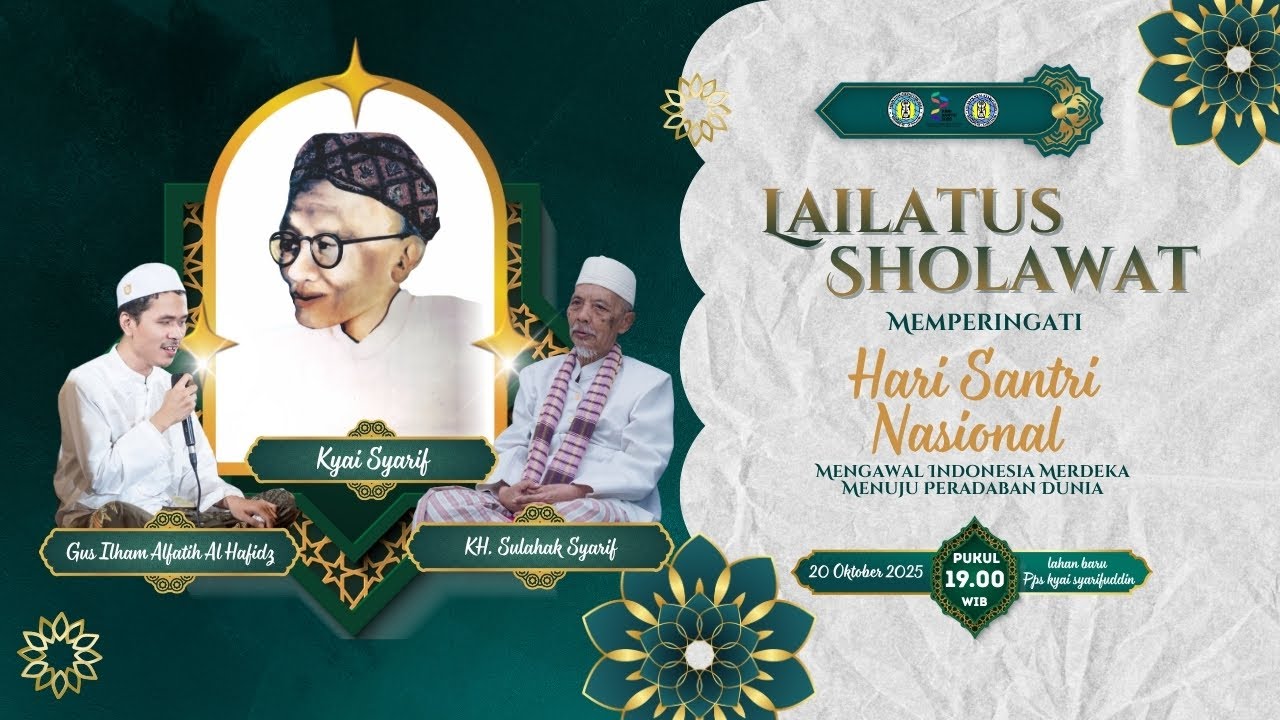🔴LIVE LAILATUS SHOLAWAT Dalam Rangka HARI SANTRI NASIONAL || PPS KYAI SYARIFUDDIN