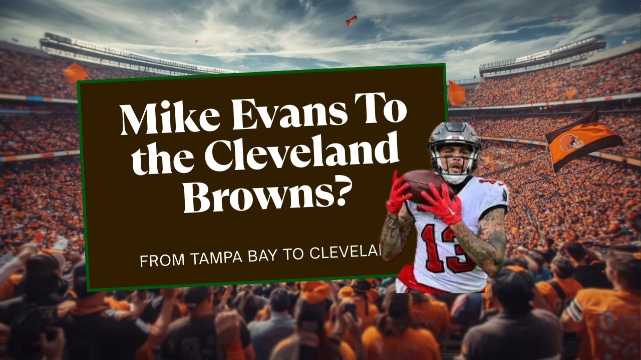 I think the Browns should go after Mike Evans.