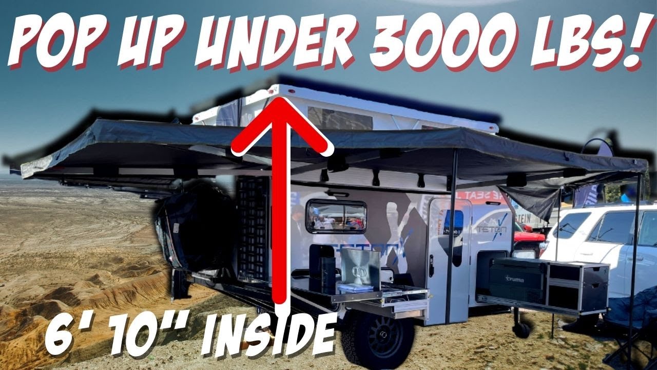 NEW! Teton X Hybrid FULL Pop Up Top!