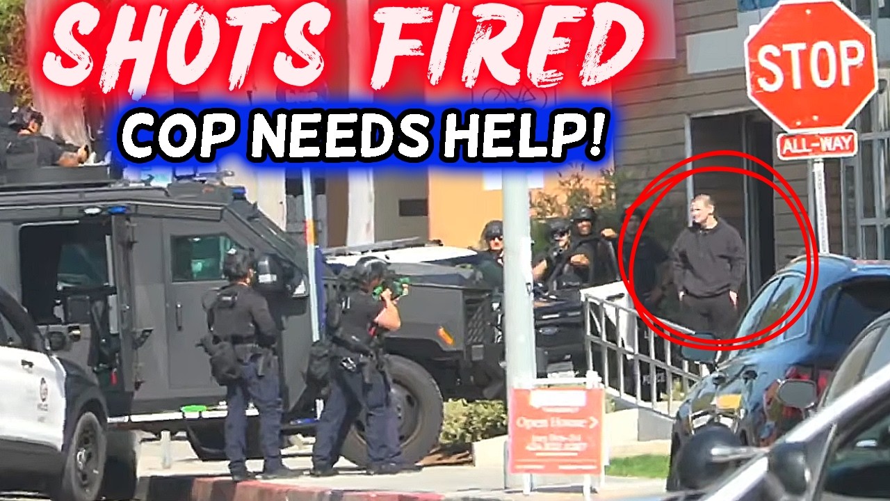 🔴 BREAKING: OFFICER NEEDS HELP! | Armed Suspect With Gun &ndash; Venice Standoff &ndash; LAPD Venice, CA