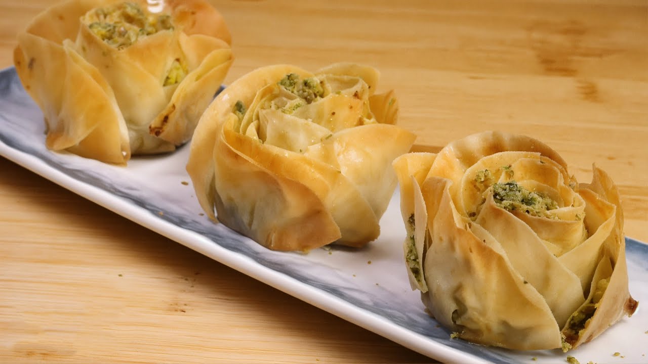 Filo Rose Baklava | The Dessert That’s Almost Too Beautiful to Eat