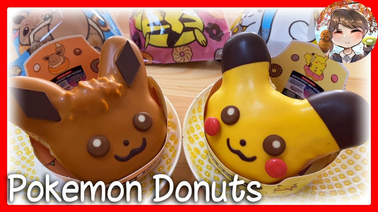 Pokemon Donuts in Japan! 🍩 2021 [Kiwi In Japan 160]